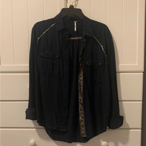 Free People button up shirt